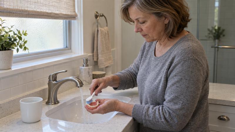 Denture Care: Daily Cleaning, Safe Storage, And When To Have Your Dentures Checked